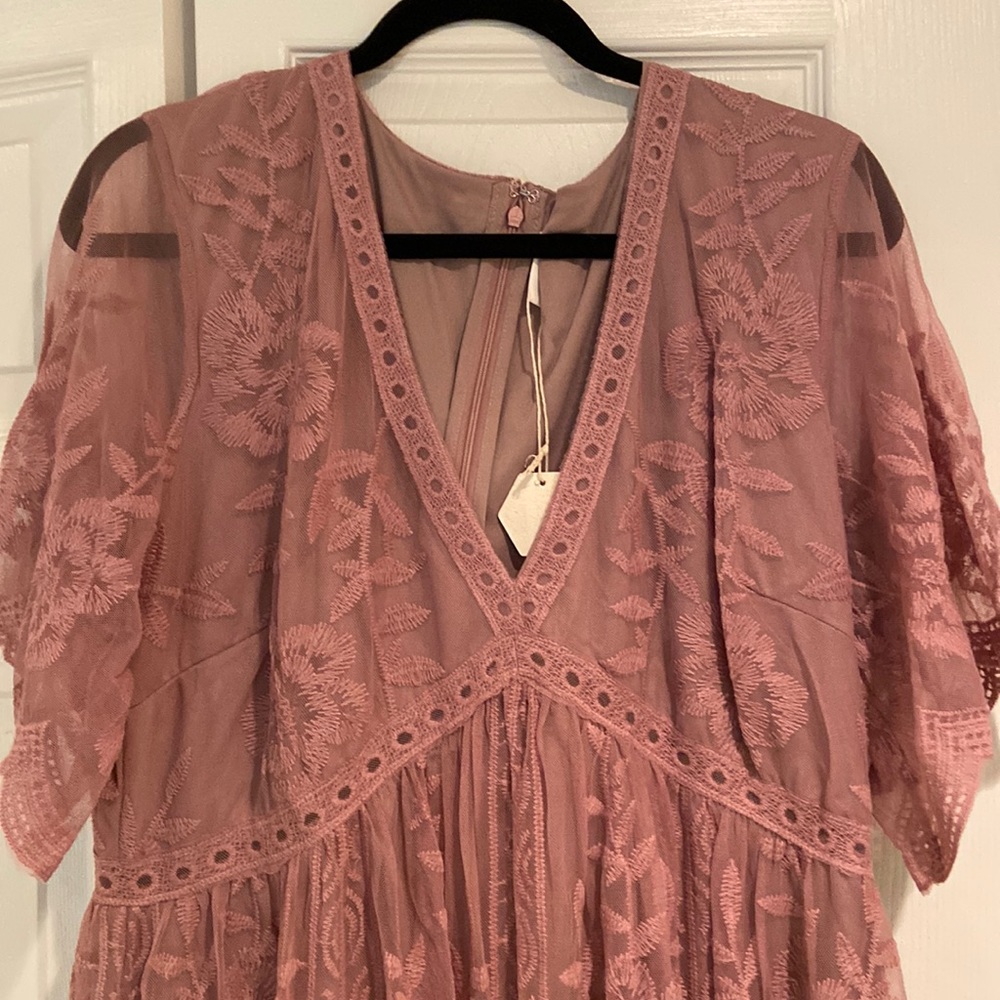 Maxi Pinkblush Maternity dress